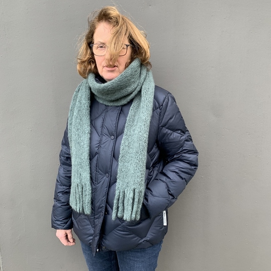 Strickanleitung Alpaka Schal Laura