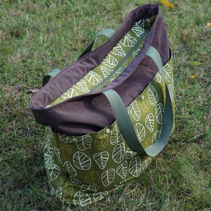XXL Shopper Strandtasche aus Softshell Annett nähen - Bild 29