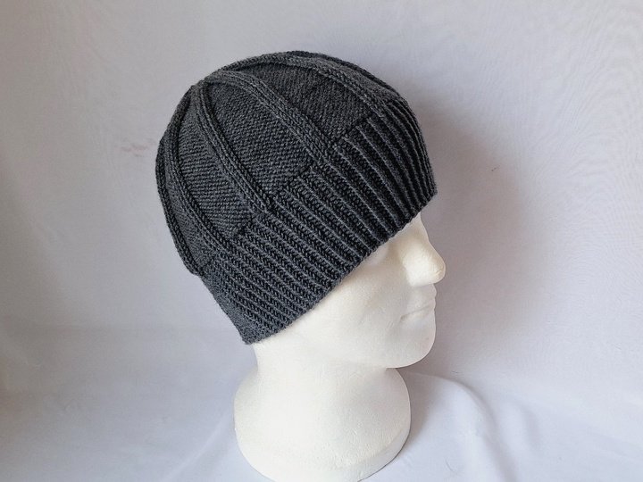 Strickanleitung Männermütze "Arno", Beanie, Mütze für Männer #319