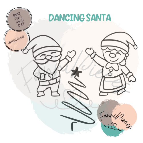 Dancing Santa