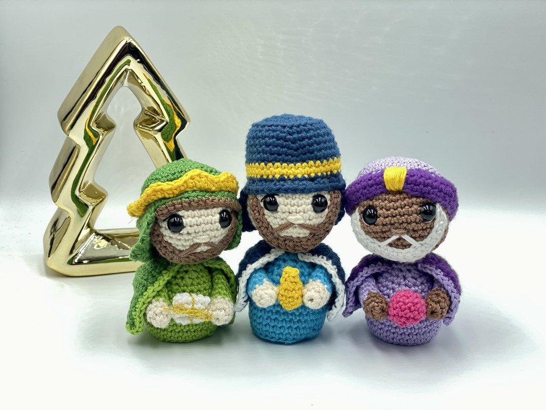 Crochet Pattern - Crib Figures (Christmas) - Image 2