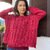 Knitting Pattern Sweater "Girl On Fire" | seamless | 7 sizes