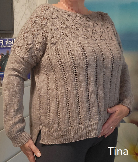 Strickanleitung Pullover "Girl On Fire" | nahtlos | 7 Größen