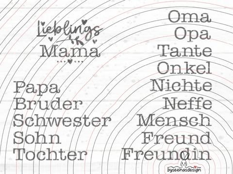 Lieblings Plotterdatei SVG DXF