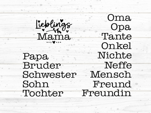 Lieblings Plotterdatei SVG DXF FCM