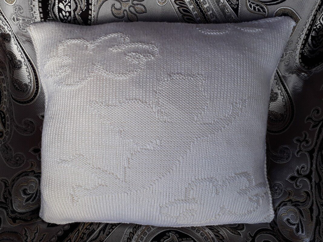 Knitting Pattern pillowcase "fresco" - Image 2