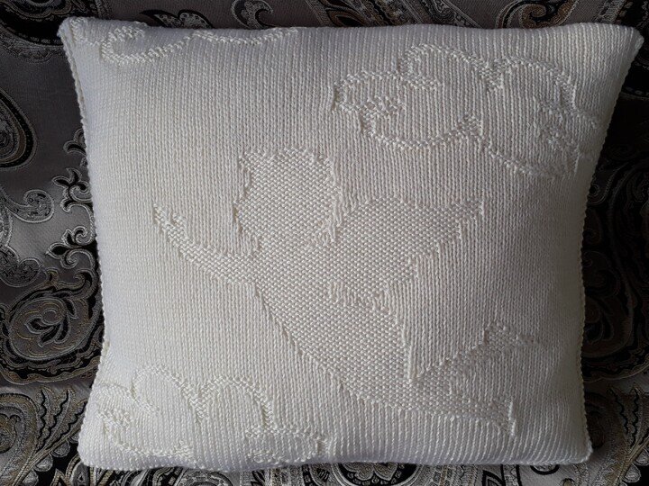 Knitting Pattern pillowcase "fresco"