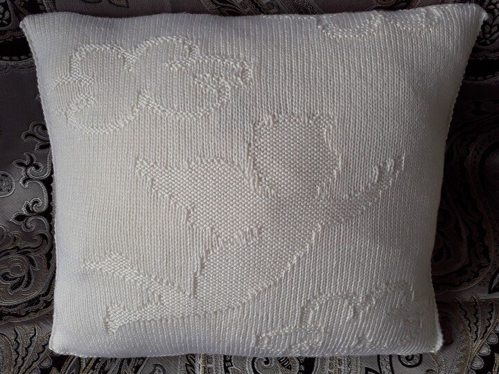 Knitting Pattern pillowcase "fresco"