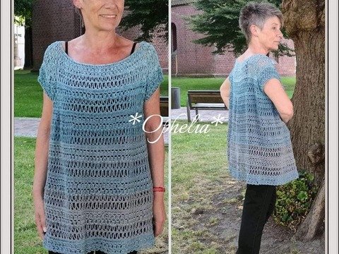 Häkelanleitung: RVO Pullover - Ophelia