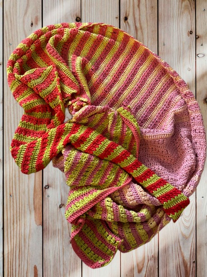 Häkelanleitung Tuch "Firlefanz"