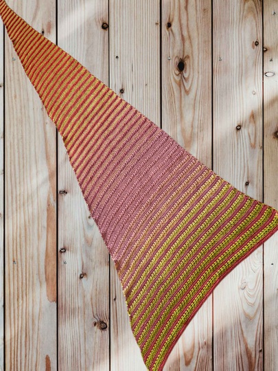 Häkelanleitung Tuch "Firlefanz"