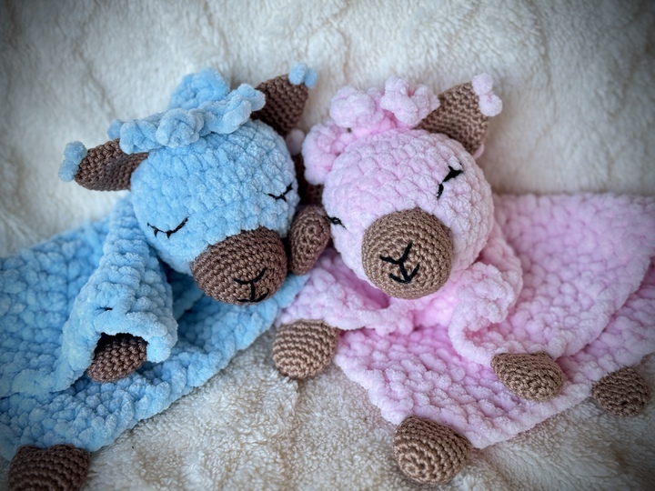 Crochet Pattern - Comforter / Lovey Alpacas "Nala und Kion"