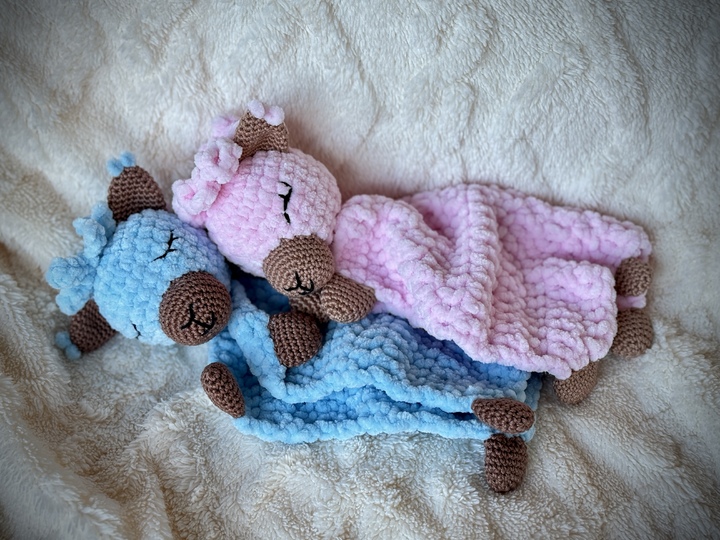Crochet Pattern - Comforter / Lovey Alpacas "Nala und Kion"