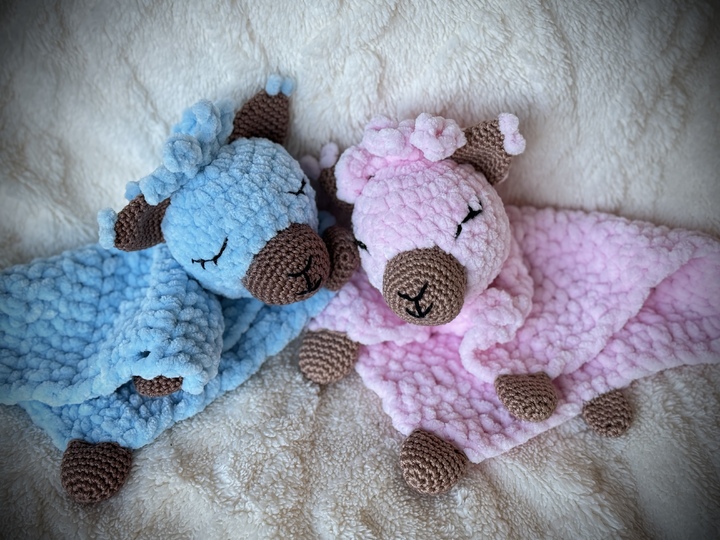 Crochet Pattern - Comforter / Lovey Alpacas "Nala und Kion"