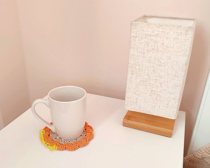 Desert Flower Coaster - Home Decoration Crochet Pattern