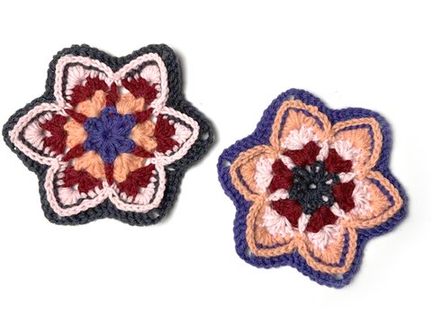 Sternchen aus Wollresten