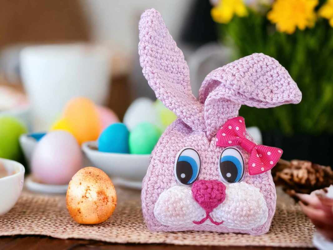 Crochet Pattern Easter Bunny Gift Box