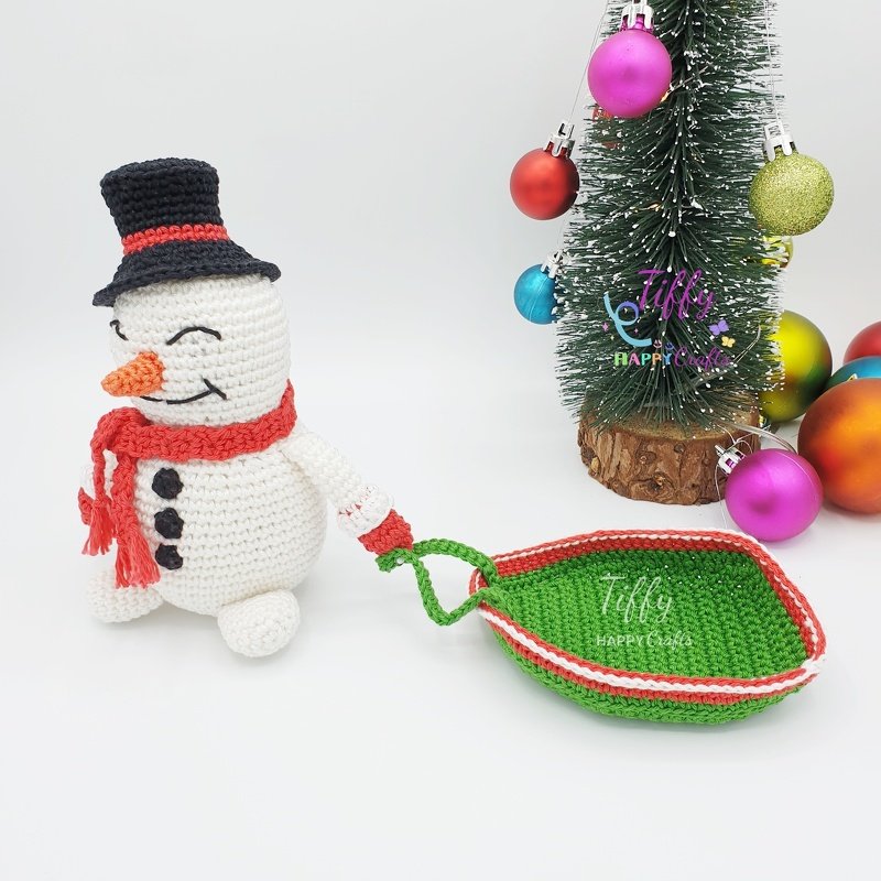 The Happy Snowman With a Sleigh Crochet Pattern PDF - Image 10