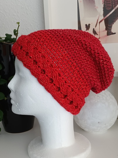 Häkelanleitung für die Mütze / Beanie "Winterlove"