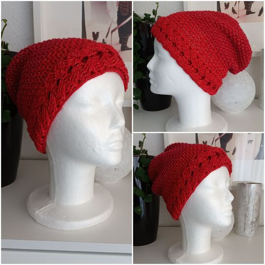 Häkelanleitung für die Mütze / Beanie "Winterlove"