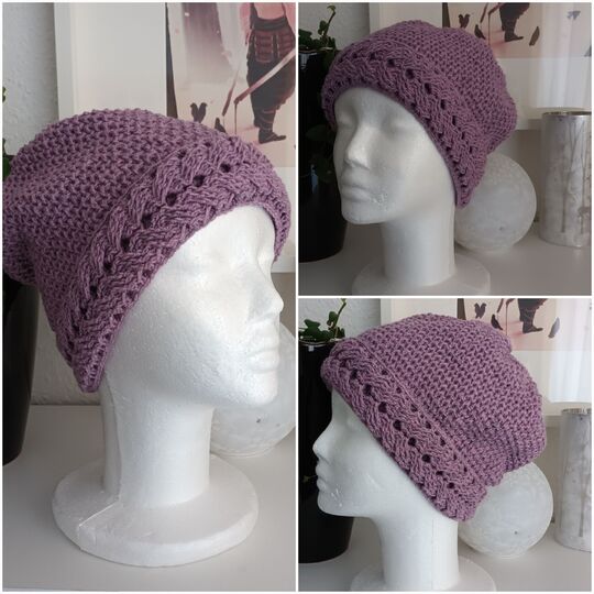 Häkelanleitung für die Mütze / Beanie "Winterlove"