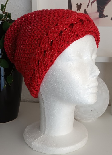 Häkelanleitung für die Mütze / Beanie "Winterlove"