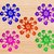 A Crochet round flowers motif pattern