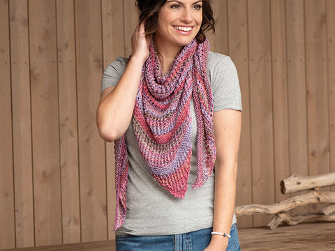 Strickanleitung Dreiecktuch "Messina" 764156