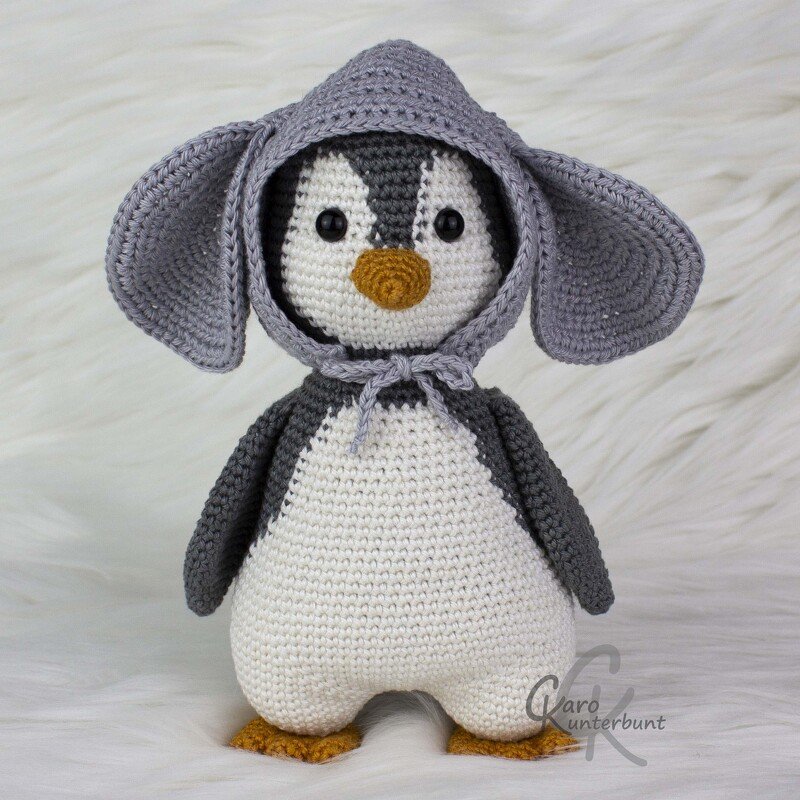Pinguin Pepe - Häkelanleitung von CaroKunterbunt - Bild 3
