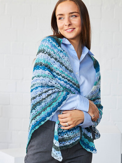 TUCH HALF-GRANNY MIT BEANIE