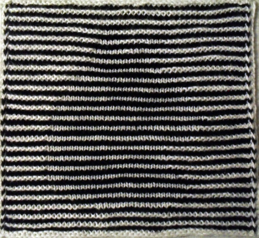 Katzenkopf als Spüli in Schattenstricktechnik mit dem besonderen Rand - Bild 2