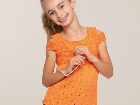 Strickanleitung Kinderpulli "Piazza" 764162