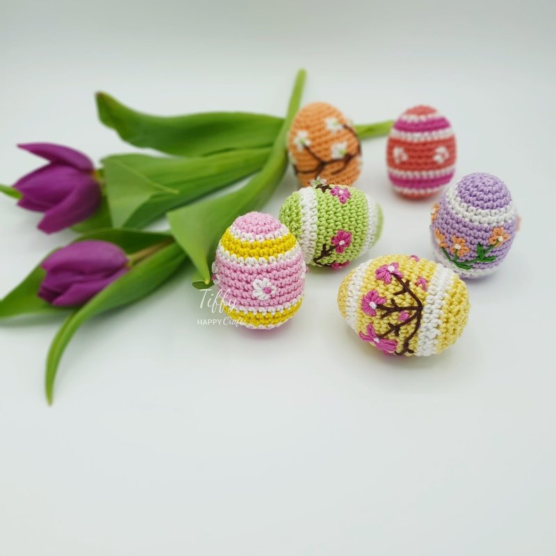 Beautiful Easter Eggs Crochet Pattern PDF - Image 3