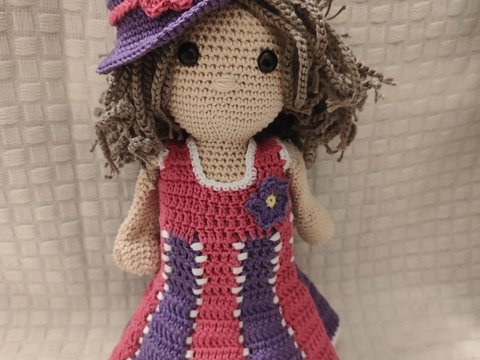 Puppe Häkelanleitung/Püppchen/Mädchen