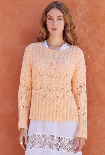 Pulli mit Seitenschlitzen