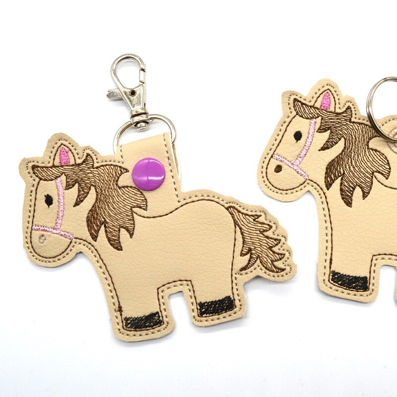 Stickdatei Pferd Schlüsselanhänger - Bild 6