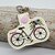 Stickdatei ITH Fahrrad Schlüsselanhänger
