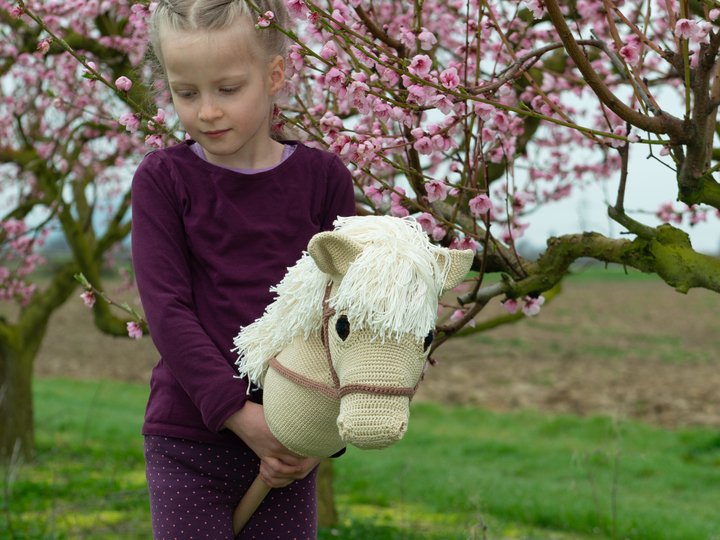 Hobby Horse Häkelanleitung, Anleitung Steckenpferd, Spielzeugpferd