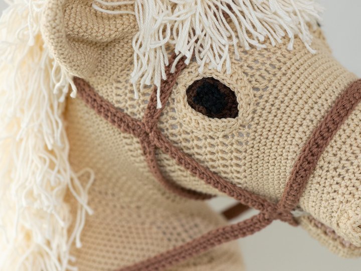 Hobby Horse Häkelanleitung, Anleitung Steckenpferd, Spielzeugpferd