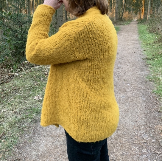 Strickanleitung Strickjacke Livia Größe 36 – 48 Damen