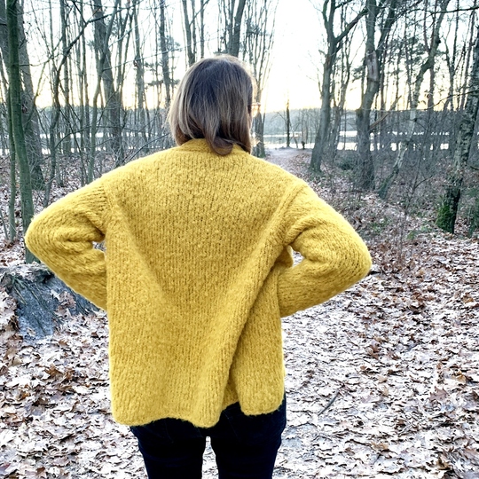 Strickanleitung Strickjacke Livia Größe 36 – 48 Damen