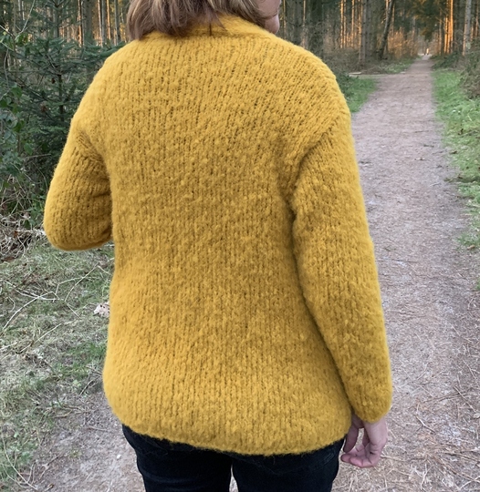 Strickanleitung Strickjacke Livia Größe 36 – 48 Damen