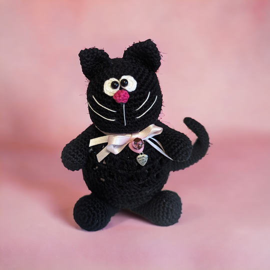 Katze befüllbar Häkelanleitung