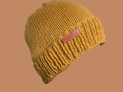 Strickanleitung für eine einfache Wintermütze ohne Muster