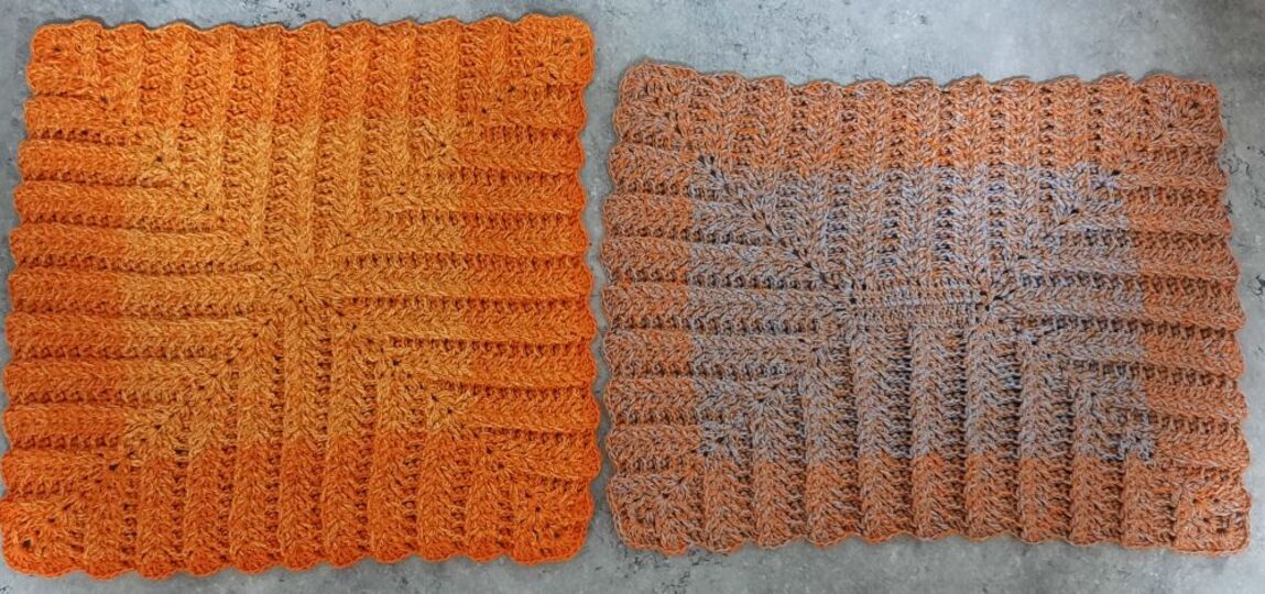 Häkelanleitung Wende-Decke Shellby 2 Varianten