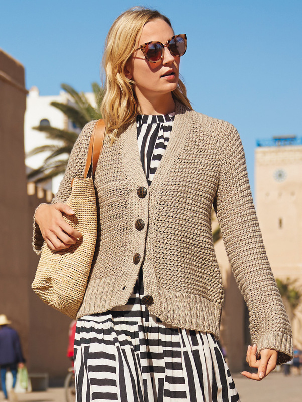 Raglanjacke mit Knopfleiste