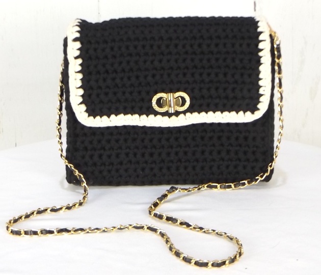 Häkelanleitung Schultertasche "COCO"