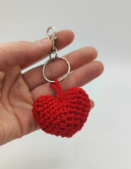 Herz Schlüsselanleitung Häkelanleitung
