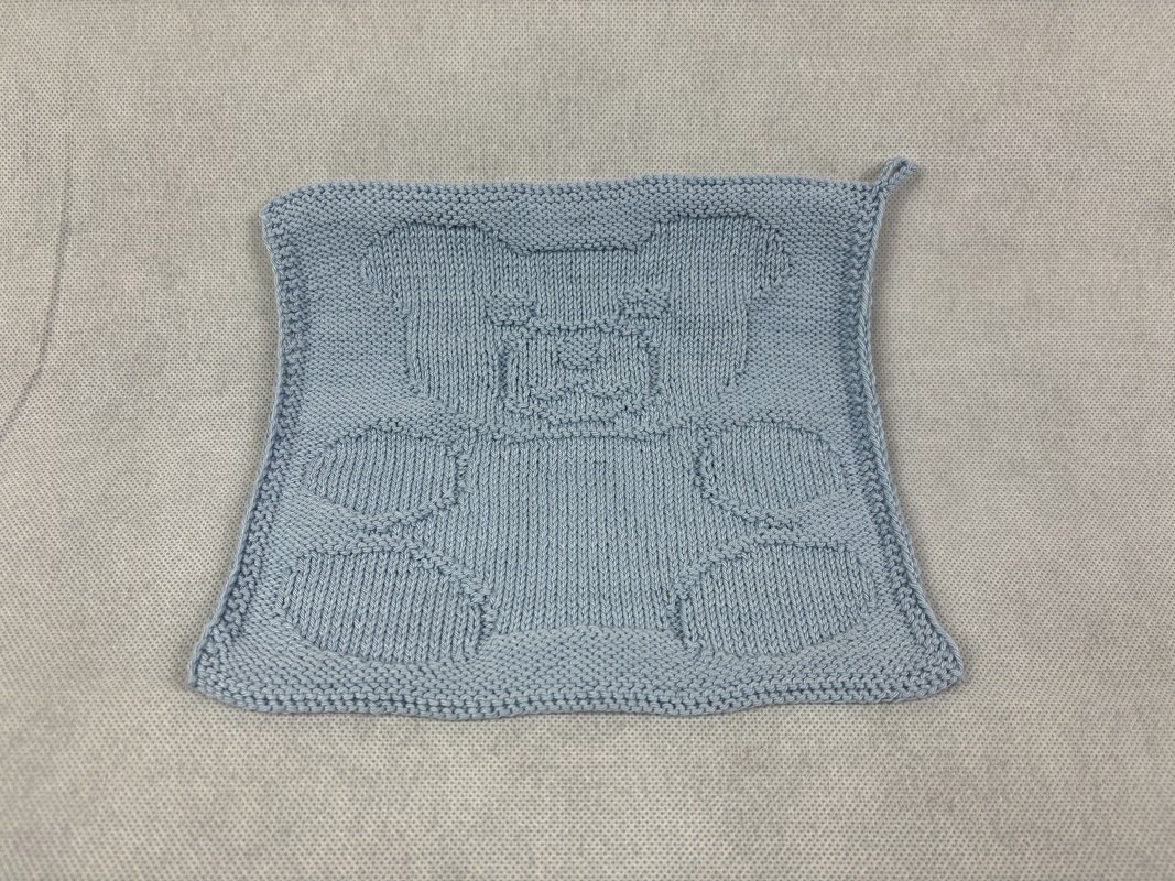 Washcloth Bear – Knitting Instructions - Image 2