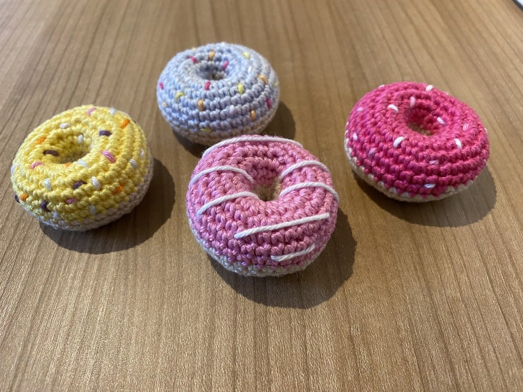 Donut in 2 Größen für Kaufladen, Spielküche oder Deko - einfach - Bild 3